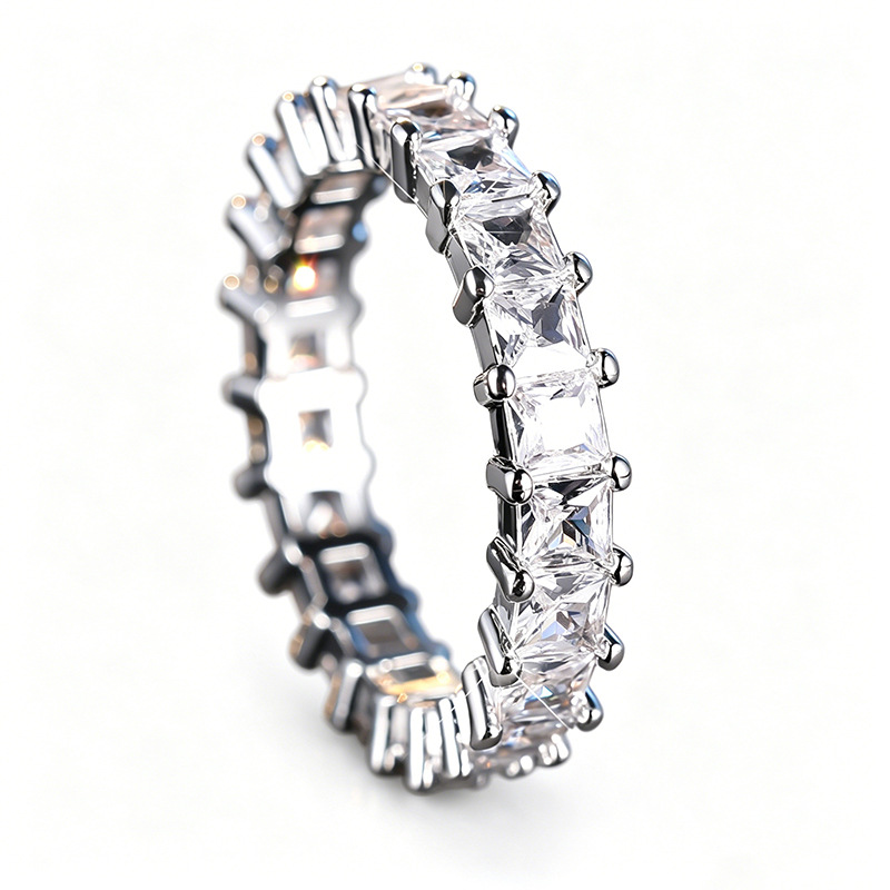 Pavé Cubic Zirconia Ring
