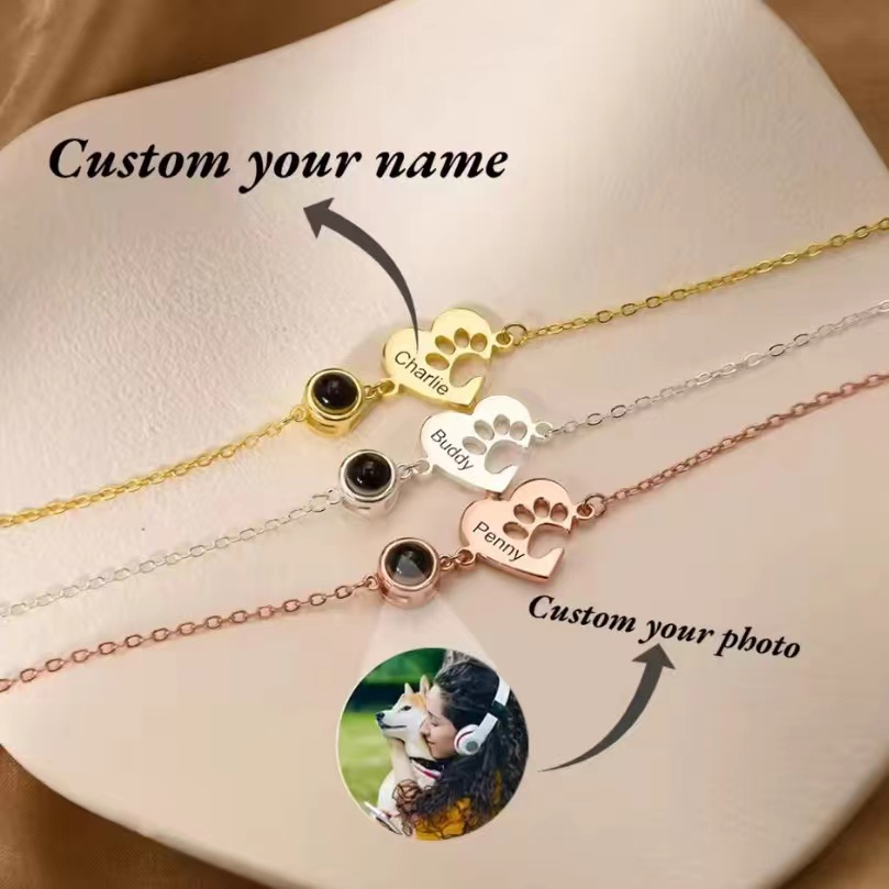 Flower Charm Chain Bracelet
