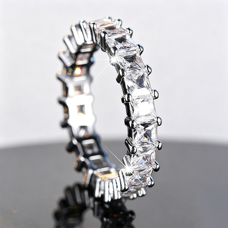 Pavé Cubic Zirconia Ring