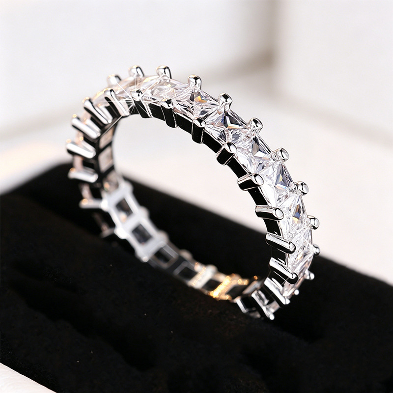 Pavé Cubic Zirconia Ring